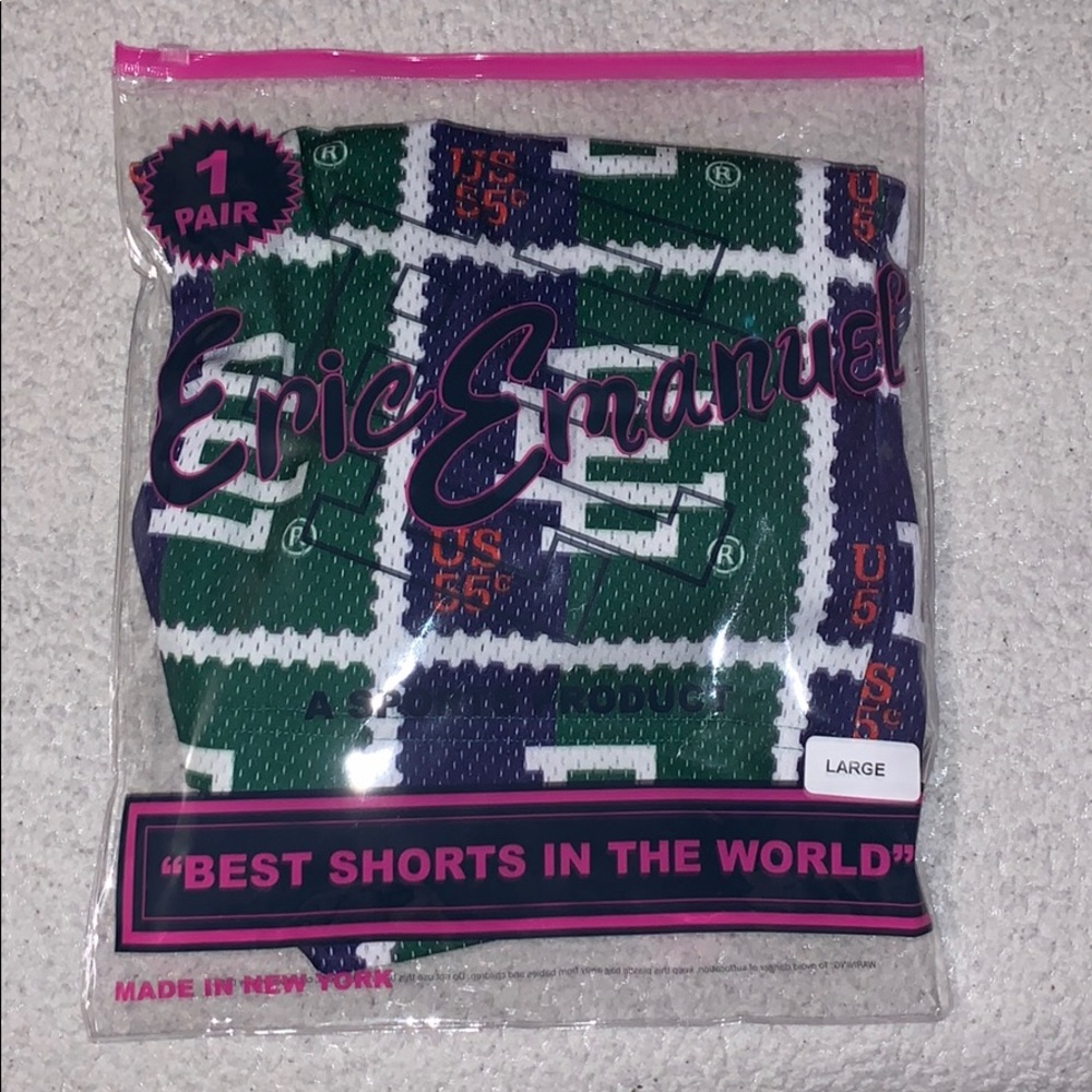 Multi color basketball shorts